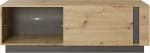 Έπιπλο τηλεόρασης 36146-ARC-STV Artisan+Γραφίτης 138,1x45,5x40cm