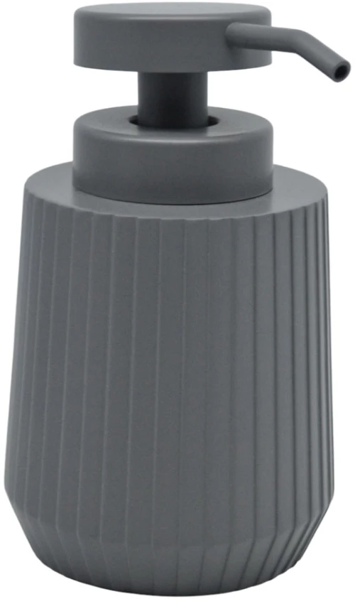 DISPENSER ΠΟΛΥΕΣΤΕΡΙΚΟ ΓΚΡΙ  ΜΕ ΡΙΓΕΣ 9x9x14,3εκ. - Ankor 850396