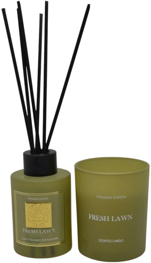 ΣΕΤ ΑΡΩΜΑΤΙΚΟΥ ΧΩΡΟΥ 50ml ΚΑΙ ΚΕΡΙΟΥ FRESH LAWN  - Ankor 849697