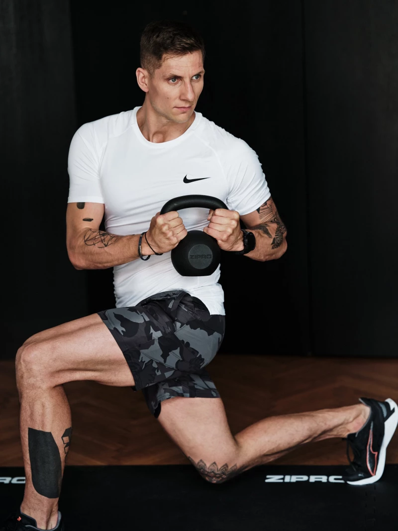 Kettlebell Zipro χυτοσίδηρος 12 kg