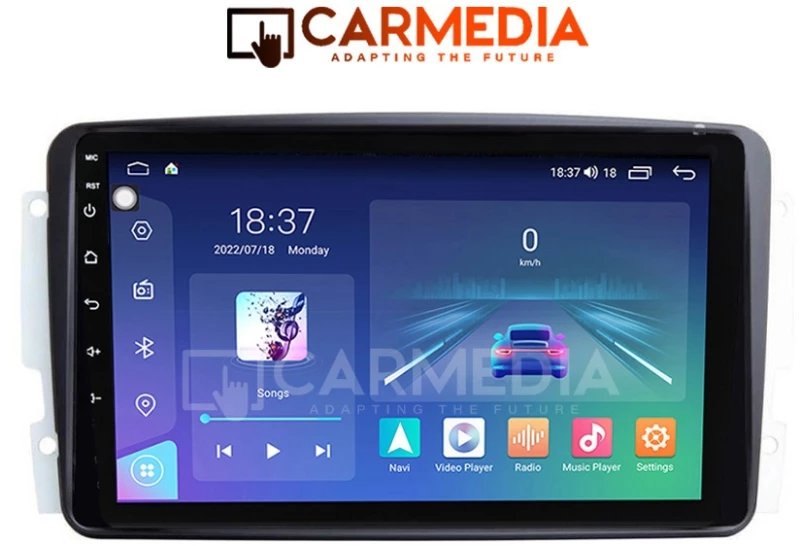 CARMEDIA CM2089-13W TABLET 9'' OEM MERCEDES CLK (W209) 2000-2004