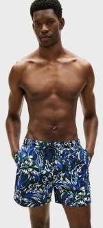 Ανδρικό Μαγιό Tommy Hilfiger - Μπλέ Floral - Βερμούδα με τσέπες - Polyester - Regular Fit