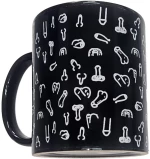DIABLO PICANTE - PENIS MUG BLACK 370 ML