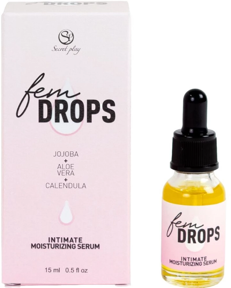 SECRETPLAY - FEM DROPS INTIMATE MOISTURIZING SERUM 15 ML