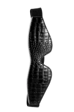 Dream Toys Blaze Luxury Fetish Blindfold BDSM Μάσκα σε Μαύρο Χρώ