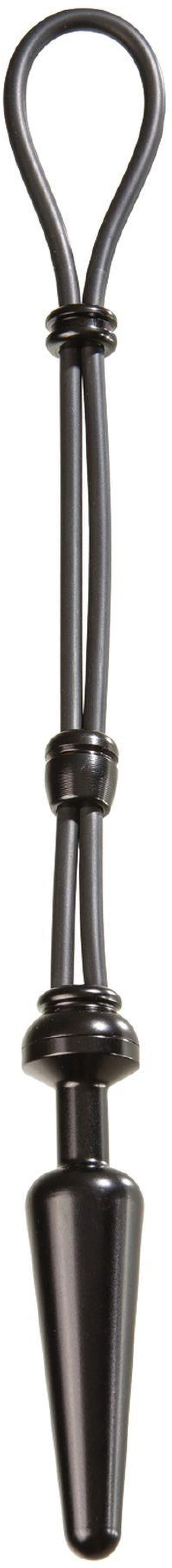 Malesation Cock-Grip Alu-Plug Medium Black