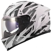 LS2 FF818 Storm III Kaos White/Grey