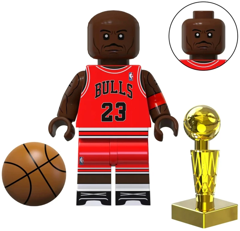 Συλλεκτική Φιγούρα   Michael Jordan [Bulls] Red Jersey TV7065  4,5 cm