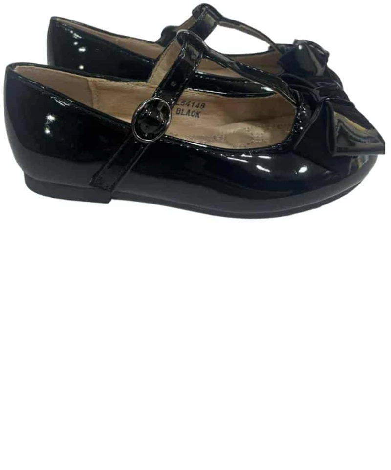 Touiti δερμάτινες μπαλαρίνες L54148 Black