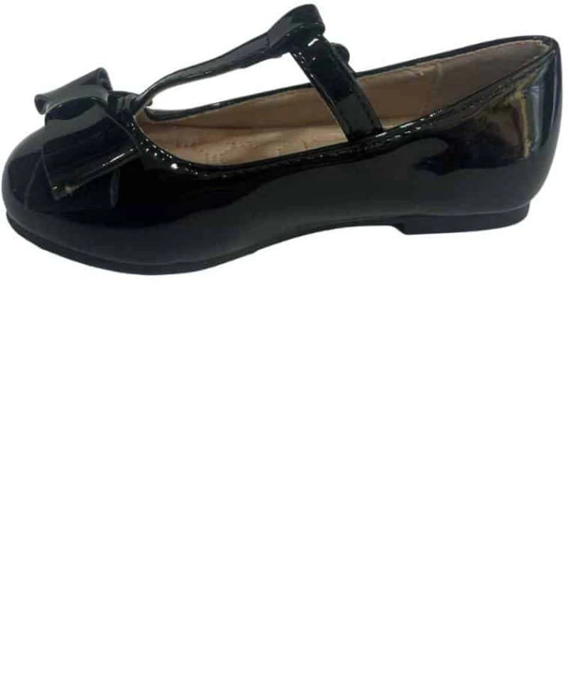 Touiti δερμάτινες μπαλαρίνες L54148 Black