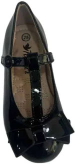 Touiti δερμάτινες μπαλαρίνες L54148 Black