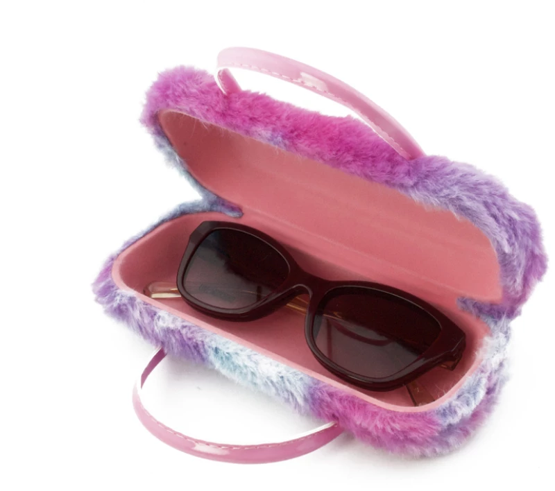 CUTE GIRL COLORFULL FLUFFY CASE