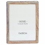 Φωτογραφοθήκη με κορνίζα mango 18x2x23cm Zaros 26550 KO223