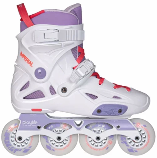 POWERSLIDE Imperial Violet 80 Inline Skates - Βιολετί Λευκό-Ροζ-Βιολετί