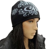 Σκουφάκι γυναικείο πλεκτό Ciemsee Anne 25341 Black