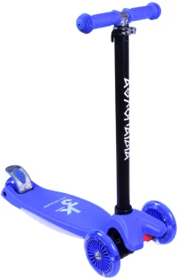 ΑΘΛΟΠΑΙΔΙΑ 3τροχο Πατίνι (Scooter) Με Φωτιζόμενη Βάση Και Ροδάκια - Μπλε