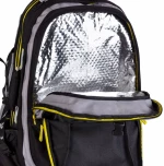 KIZER Kizer Bag Τσάντα - Μαύρο/Γκρι/Κίτρινο