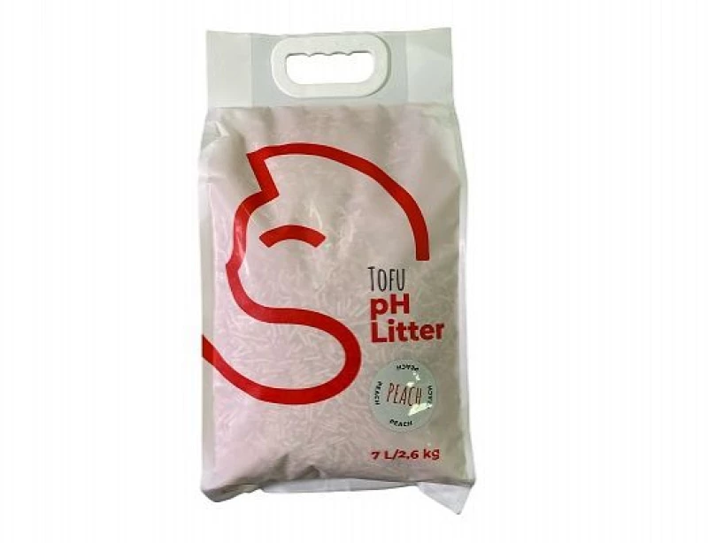 Kitties.  Tofu Άμμος Γάτας με Δείκτη pH Χωρίς Άρωμα 7lt