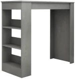 Τραπέζι μπαρ Deep  χρώμα γκρι σκυροδέματος 120x50x100εκ.