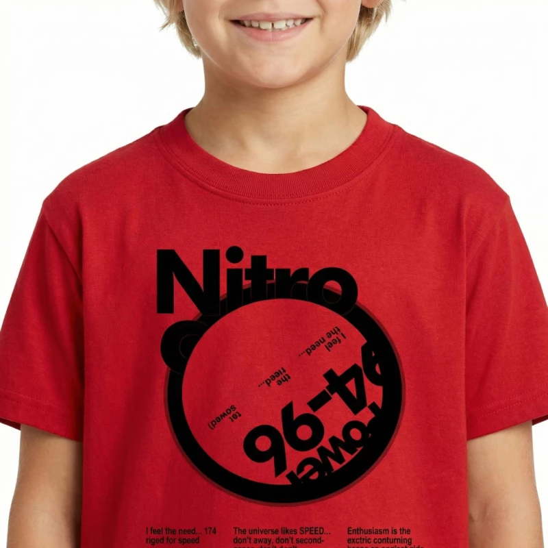 Σετ βερμούδα αγόρι "Nitro" κόκκινο