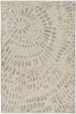 Χαλί Stormy 35001 W Beige Βιοκαρπέτ 133X190cm
