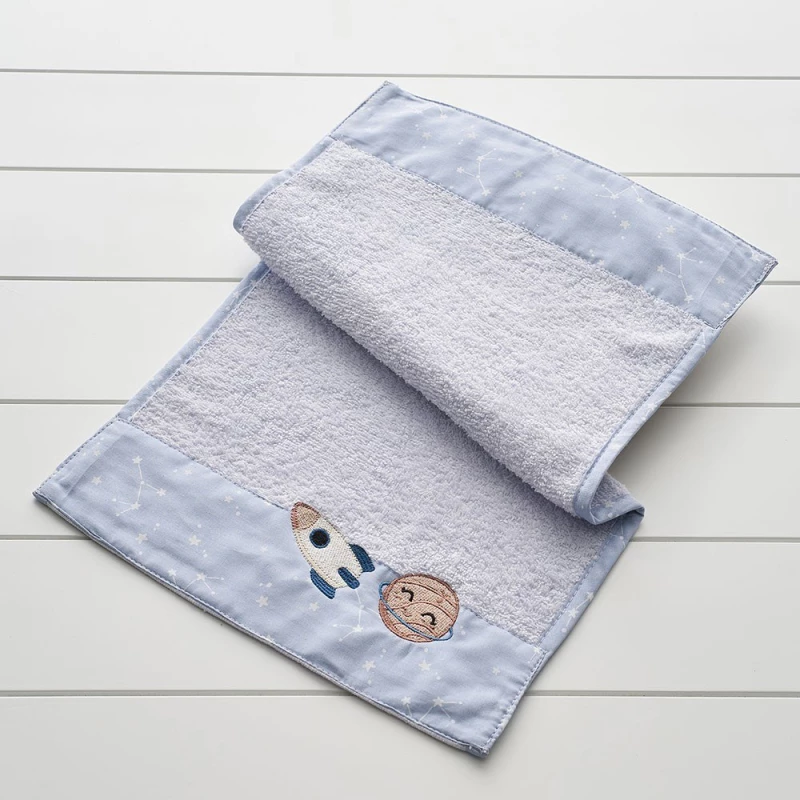 Λαβέτα Βρεφική Astra White-Blue Vesta Home Λαβέτα 30x30cm 100% Βαμβάκι