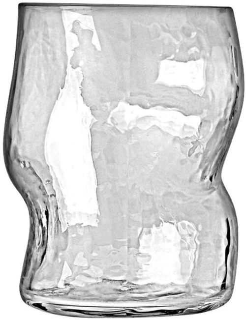 Ποτήρι Νερού Distorted 07-36805 250ml Clear Estia Γυαλί