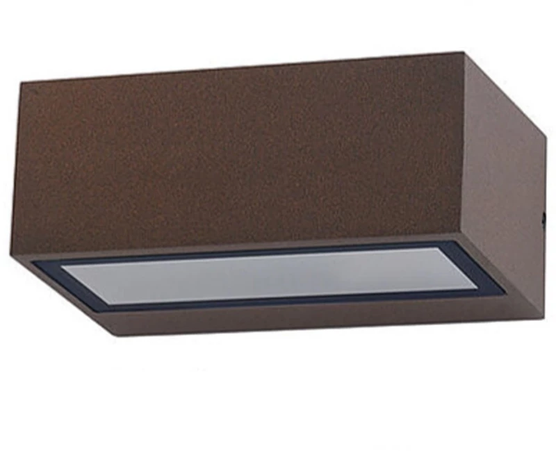 Φωτιστικό Τοίχου - Απλίκα Valencia VALENCIAE27C E27 Max 20W 17x7x11,5cm Corten Bot Lighting