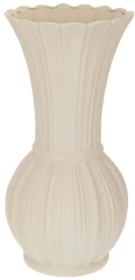 Βάζο 91520 Φ12x23cm White Κεραμικό