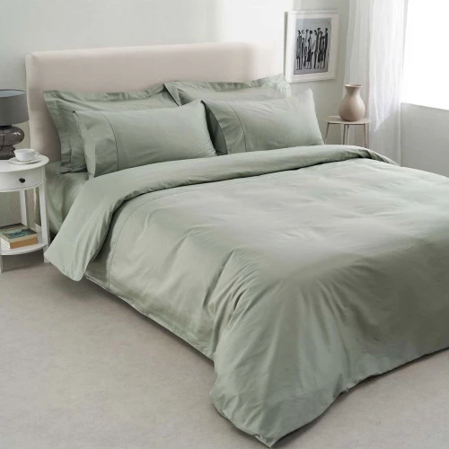 Σεντόνια Nemesis-309 (Σετ 4τμχ) Ατραντέ Olive Vesta Home King Size 280x280cm 100% Βαμβακοσατέν