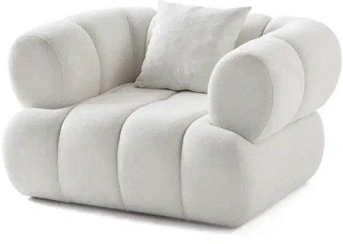 Πολυθρόνα Petra 752EST1717 120x90x65cm White