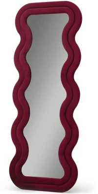 Καθρέπτης Δαπέδου - Τοίχου Mundo 985ETR1139 65x170cm Claret Red Hanah Home Mdf