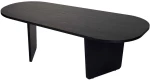 Τραπέζι Σαλονιού Ovalis 838NRD1110 130x65x40cm Wood Black