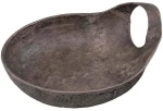 Διακοσμητικό Μπωλ Serve Loop 034402 41x34x12cm Antique Grey Αλουμίνιο
