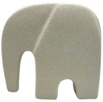 Διακοσμητικός Ελέφαντας Ivory 034476 21x8,6x19,8cm White Πολυρεσίνη