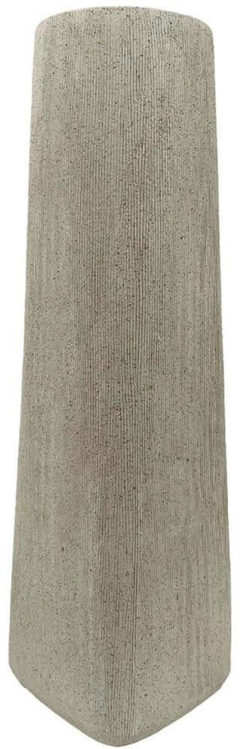 Βάζο Resina 034511 11,5x11,5x40cm Beige Πολυρεσίνη