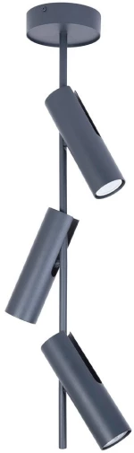 Φωτιστικό Οροφής - Σποτ Leda 3 41156 3xGU10 10W 28x13,5x76cm Graphite Sigma Lighting