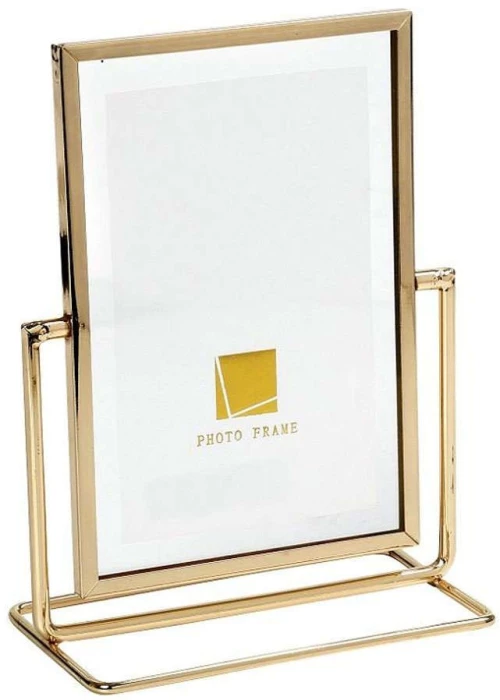 Κορνίζα Περιστρεφόμενη 2 Όψεων FAM567 13x18cm Gold Espiel Μέταλλο