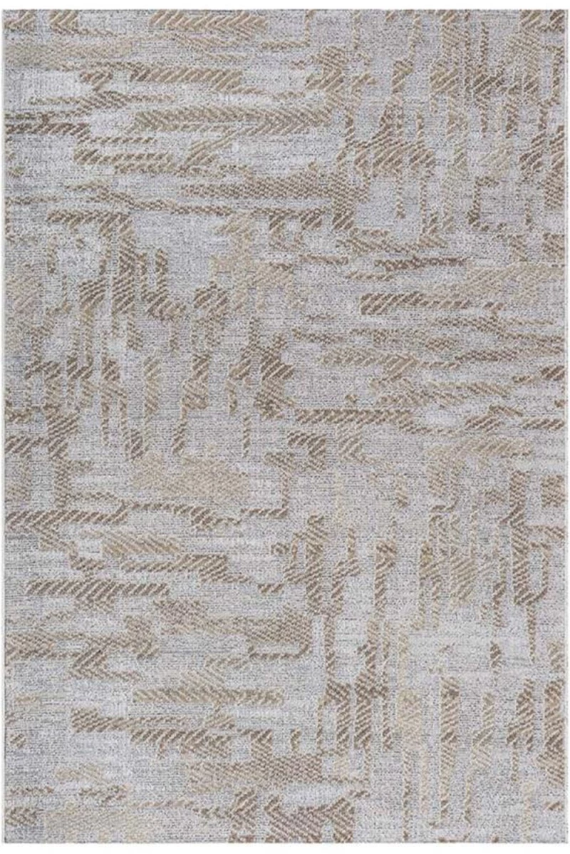 Χαλί Plaza 3758A Grey-Beige NewPlan 80X150cm
