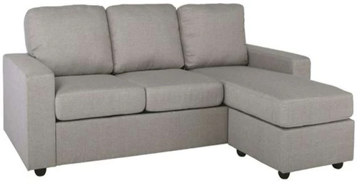 Καναπές Portland Grey E9585,7 203X140X85X88 cm Ύφασμα