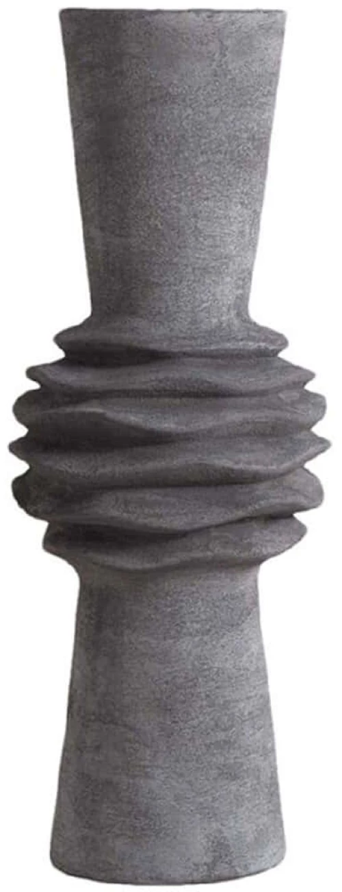 Βάζο TOF255 13x13x35,5cm Grey Espiel Κεραμικό