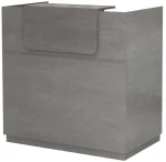 Γραφείο Reception Lemmon 0268356 120x70x110cm Grey