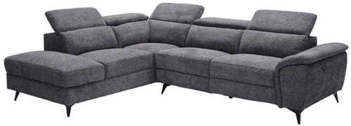 Καναπές - Relax Γωνιακός (Δεξιά Γωνία) Romeo Ε9584,10 284x224x76cm Grey