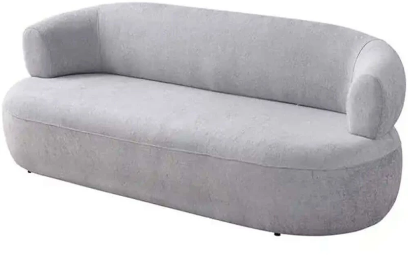 Καναπές Τριθέσιος Roma 752EST1113 230x70x70cm Grey