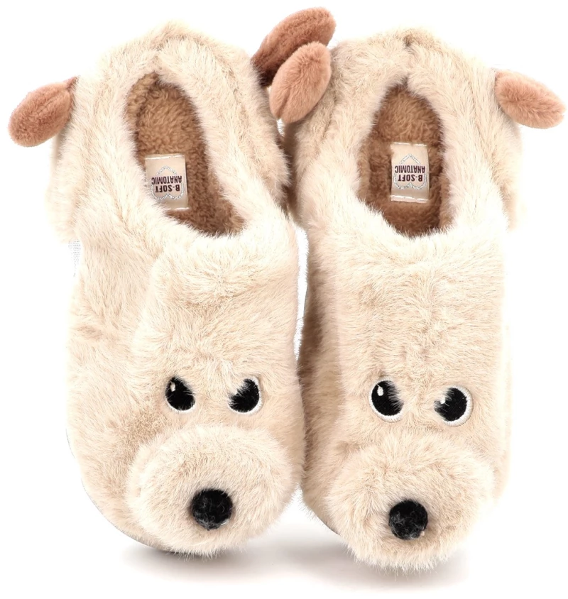 Γυναικεία Παντόφλα B-Soft Anatomic Slippers Χρώματος Μπεζ 20227.E