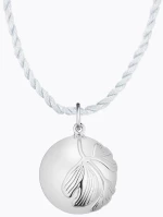 Ilado Κολιέ Ginkgo Silver