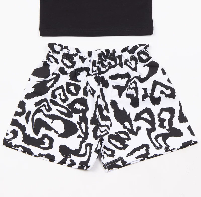 Trax Σετ Σορτς Με Crop Top, Μαύρο
