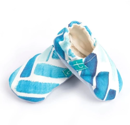 Titot Βρεφικό Χειροποίητο Παπούτσι Blue Fir