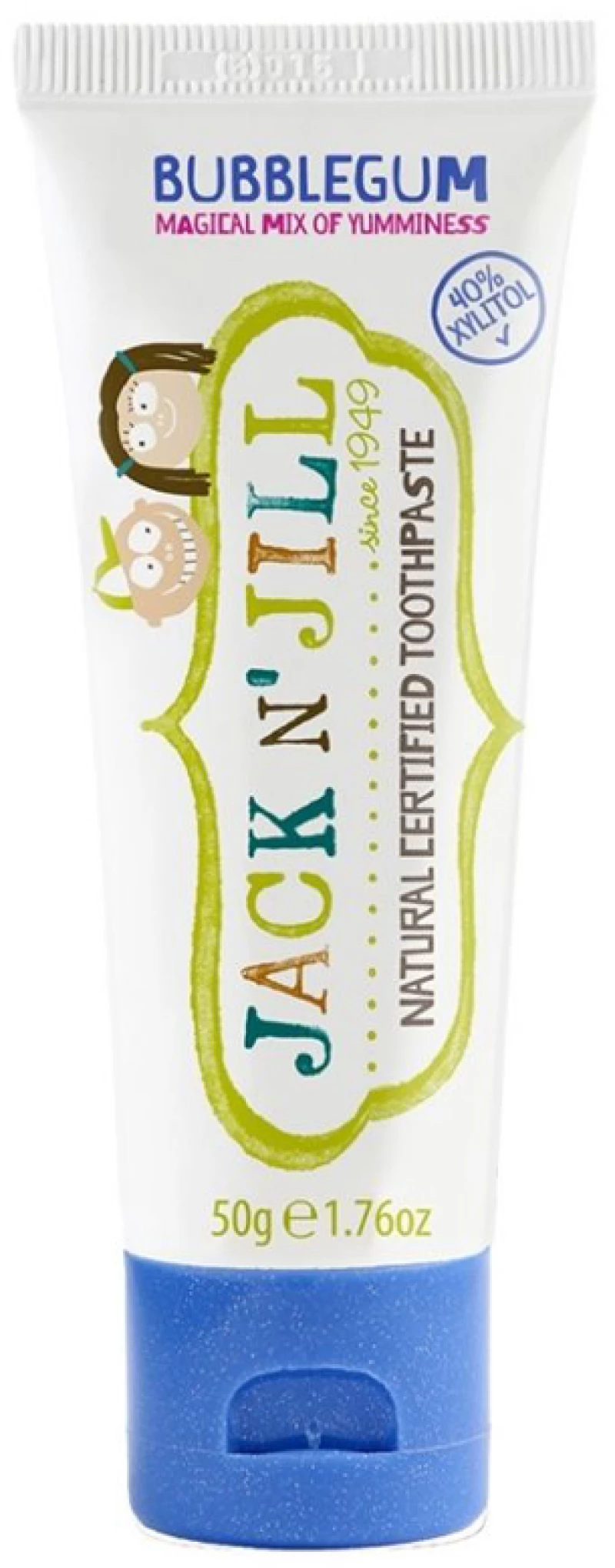 Jack n’ Jill Οδοντόκρεμα με Γεύση Τσιχλόφουσκα 50gr