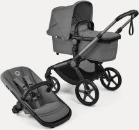 Bugaboo Καρότσι 2 σε 1 Fox 5 Renew Complete Graphite - Moon Grey